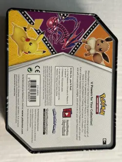 POKEMON TCG V POWERS PIKACHU EMPTY TRADING CARD TIN *No Cards* - Image 2