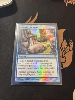 Mtg FOIL Curse of the Swine - Theros + Bonus Foils - Image 2