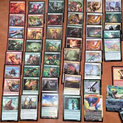 Whole COMMANDER Magic Deck MTG - Zacama Primal Calamity DINOSAURS Budget Fun - Image 3