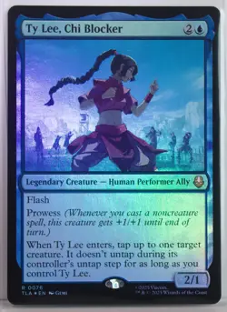 Ty Lee, Chi Blocker [New, Near Mint] *Foil* {Avatar MTG} - Image 1