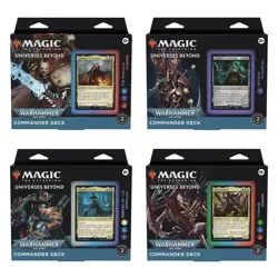 MTG Warhammer 40K Commander Deck Set of 4 | Brand New Factory Sealed | MTG - Image 1