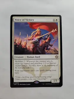 MTG - Voice of Victory - TDM - Regular Rare #0033 - Image 1
