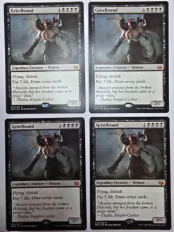 MTG - Griselbrand x4 (Playset) - 72 - Modern Masters 2017 (MM3) - NM - Image 1