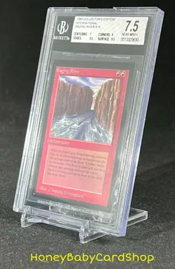 MTG International Edition (IE) 1993 Raging River BGS 7.5 NM+ Old School 93/94 - Image 3