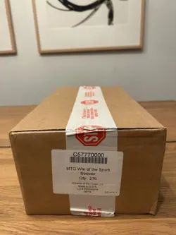 War of The Spark Booster Box Case New Sealed MTG Magic - Image 1