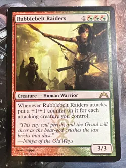 1x Rubblebelt Raiders Gatecrash LP MTG Magic the Gathering x1 MKE - Image 1