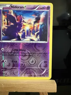 NIDORAN M -43/114 Steam Siege NM - Reverse Holo Common - Pokemon TCG Card - Image 3