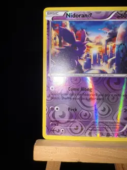 NIDORAN M -43/114 Steam Siege NM - Reverse Holo Common - Pokemon TCG Card - Image 5