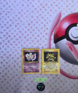 Pokemon WOTC Black Star Promo Lot MEWTWO #3 ELECTABUZZ #2 First Movie Vintage LP - Image 3