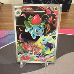 Ivysaur Illustration Rare 134/132 Near Mint Mega Evolution Pokemon TCG English - Image 1