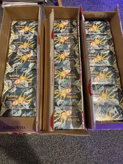 Pokemon TCG Silver Tempest 2022 SWSH12 DE 3X open Booster Box Case German - Image 5