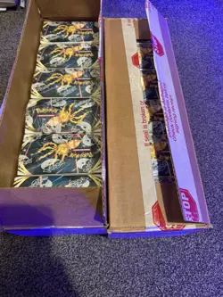 Pokemon TCG Silver Tempest 2022 SWSH12 DE 2X open Booster Box Case German - Image 1