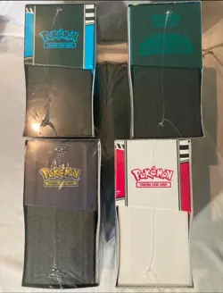 Pokemon ETB LOT 4x Twilight White Flare Black Bolt Surging Sparks ETB Sealed - Image 4
