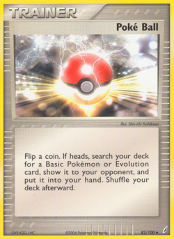 Poke Ball (82/100) [EX: Crystal Guardians] - Image 1