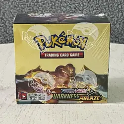 Pokemon Darkness Ablaze Booster Box Factory Sealed Sword & Shield 36 Packs New - Image 1