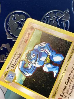 Pokemon - Machoke - Base Set Shadowless 34/102 - Uncommon - NM - Image 3