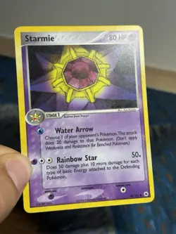 Starmie 49/101 2004 Pokemon Ex Hidden Legends Reverse Holo Foil Stamped Era LP - Image 3