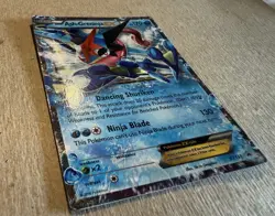 Pokemon Ash-Greninja EX XY133 black star promo MP Standard size - Image 3