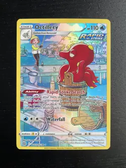 Octillery Ultra Rare TG03/TG30 NM Pokemon TCG Brilliant Stars Trainer Gallery - Image 1