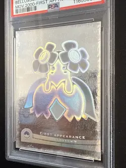Topps Pokemon the Movie 2000 Bellossom First Appearance Foil #3 - PSA 3- CLEAN! - Image 5