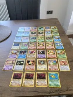40 x Vintage Pokemon Card Bundle All Cards Owned since 2002 & VLP Some Multiples - Image 1