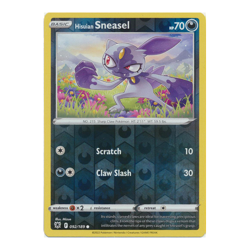 Hisuian Sneasel 092/189 Reverse Holo Rare Astral Radiance Pokemon Card Near Mint - Image 1