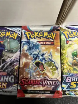 Pokemon Lot #6 3 Sealed Packs, Graded Card And About 600 Bulk Pokemon Cards - Image 3