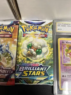Pokemon Lot #6 3 Sealed Packs, Graded Card And About 600 Bulk Pokemon Cards - Image 4