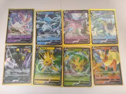 8Pcs Eevee V Gem Vol.2 Set cs4aC Sword & Shield - Pokemon TCG Card Chinese - Image 1