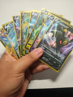 8Pcs Eevee V Gem Vol.2 Set cs4aC Sword & Shield - Pokemon TCG Card Chinese - Image 2