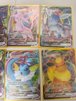 8Pcs Eevee Vmax Gem Vol.2 Set Cbb2C Sword & Shield - Pokemon TCG Card Chinese - Image 4