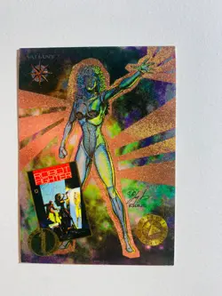 1993 VALIANT UPPER DECK #FA4 MAGNUS ROBOT FIGHTER PROMO NM-MT CARD - Image 1