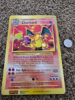 Charizard - (CoroCoro Promo) 004/102 Jumbo Cards Holo - Image 3