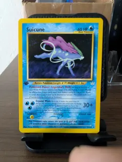 Suicune 27/64 Neo Revelation 1st Edition Non-Holo Card NM - Image 1