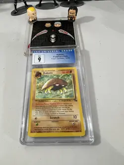 Kabuto 1999 Pokemon Fossil Unlimited 50/62 MINT Graded Card Slab CGC 9 - Image 2