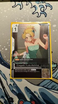 Cagalli Yula Athha GD01 - 096 Gundam Card Game Championship Promo - Image 1