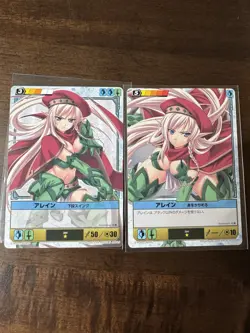 Queen's Blade Trading Card Lot of Set Alleyne The Duel Rare Normal Anime Goods - Image 1