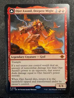Ojer Axonil, Deepest Might / Temple of Power - Lost Caverns of Ixalan (MTG) - Image 1
