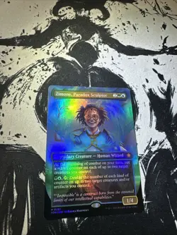 Zimone, Paradox Sculptor (Borderless) Foundations Foil - Image 1