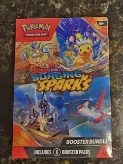 Pokemon TCG Surging Sparks Booster Bundle Factory Sealed - Image 1