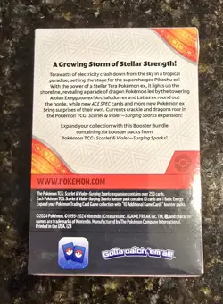 Pokemon TCG Surging Sparks Booster Bundle Factory Sealed - Image 2