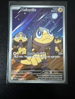Helioptile - 143/132 Illustration Rare Pokemon Mega Evolution - NM - Image 1