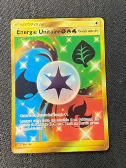 CARTE POKEMON ENERGIE UNITAIRE 170/156 FR SECRETE RARE SL ULTRA PRISME - NEUF - Image 1