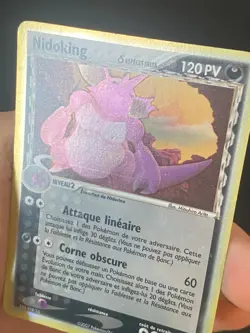 CARTE POKEMON NIDOKING 6/101 FR HOLO EX ILE DES DRAGONS - TBE - Image 2