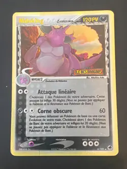 CARTE POKEMON NIDOKING 6/101 FR HOLO REVERSE EX ILE DES DRAGONS - TBE - Image 1