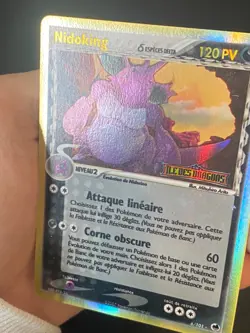 CARTE POKEMON NIDOKING 6/101 FR HOLO REVERSE EX ILE DES DRAGONS - TBE - Image 2