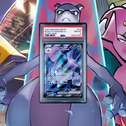 2025 POKEMON DRI-EN ROCKET’S NIDOKING Ex ULTRA RARE PSA 8 NM-MT - Image 1