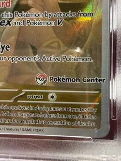 Pokemon Mimikyu Paldean Fates Pokemon Center Promo 075 PSA 10 Exclusive Stamp - Image 4