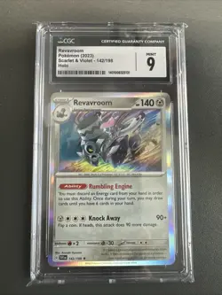 Pokemon 2023 Revavroom 142/198 Sv01: Scarlet & Violet Base Set Holo PSA 9 - Image 3