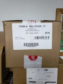 Pokemon Journey Together SV09 Sleeved Factory Sealed Case (144 PACKS) BRAND NEW! - Image 1
